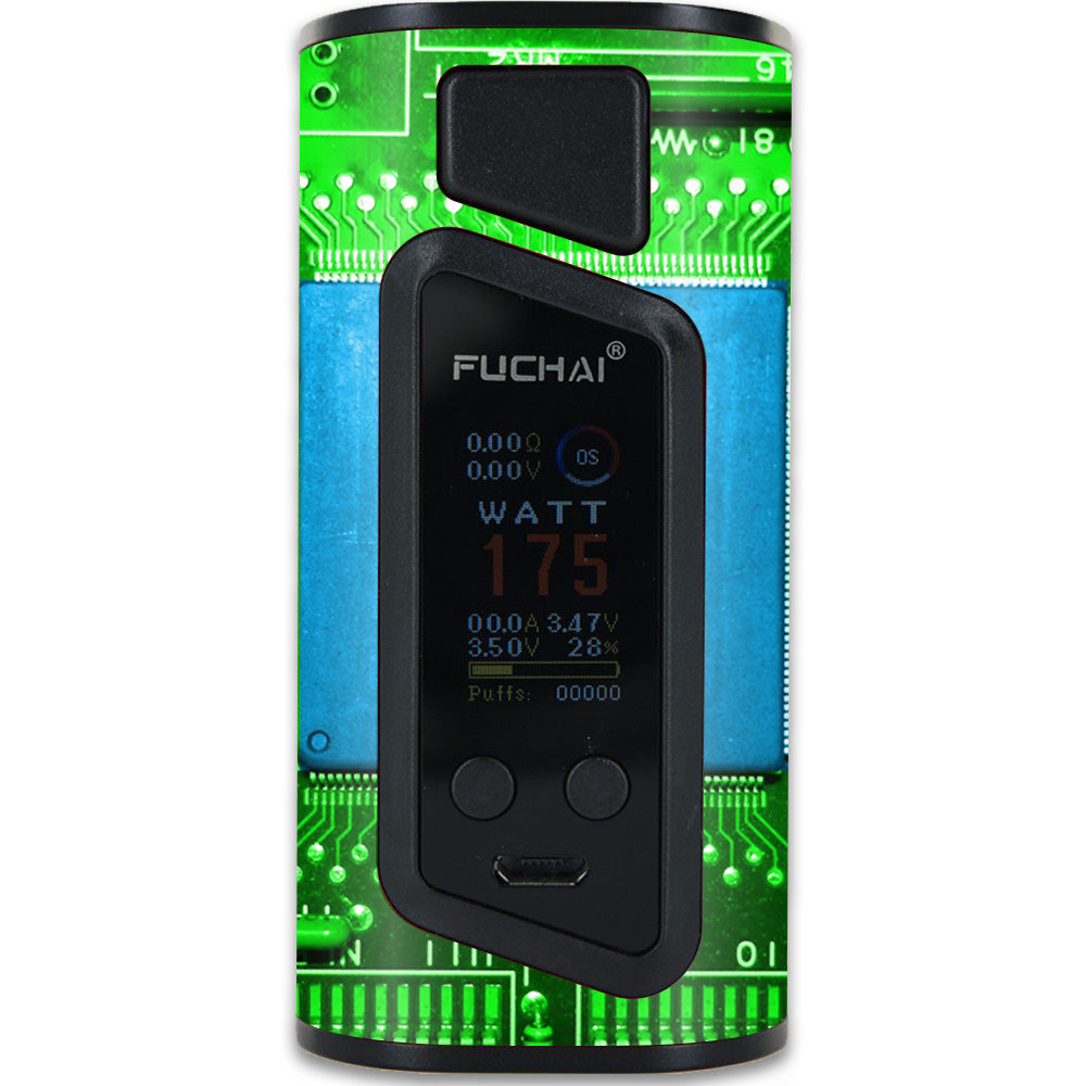 MightySkins SIFUDUO-Circuit Board Skin for Sigelei Fuchai Duo-3 Vape 2